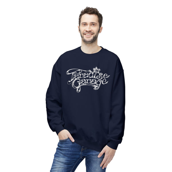 Paradise Garage Sweatshirt Jersey  Distressed Print