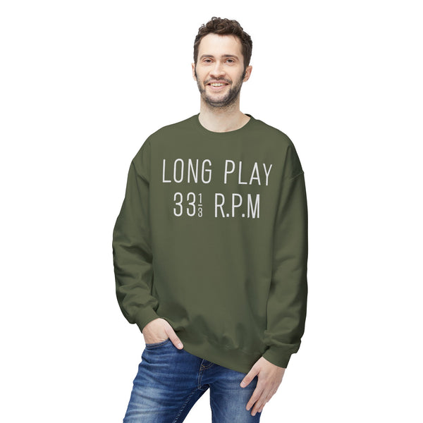 Long Play 33 1/3 RPM Sweatshirt Jersey