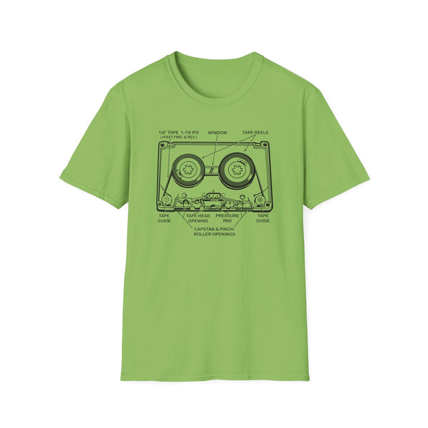 Cassette Tape T Shirt (Mid Weight) | Soul-Tees.us - Soul-Tees.us