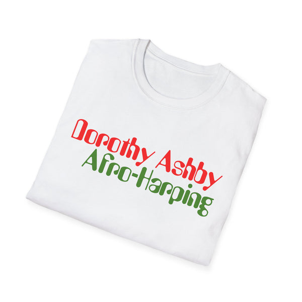 Dorothy Ashby Afro Harping T Shirt (Mid Weight) | Soul-Tees.us