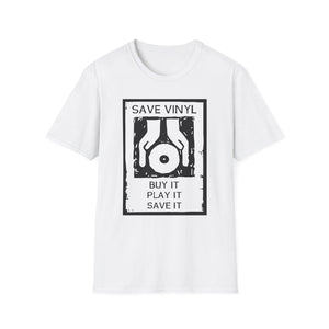 Save The Vinyl T Shirt (Mid Weight) | Soul-Tees.us - Soul-Tees.us