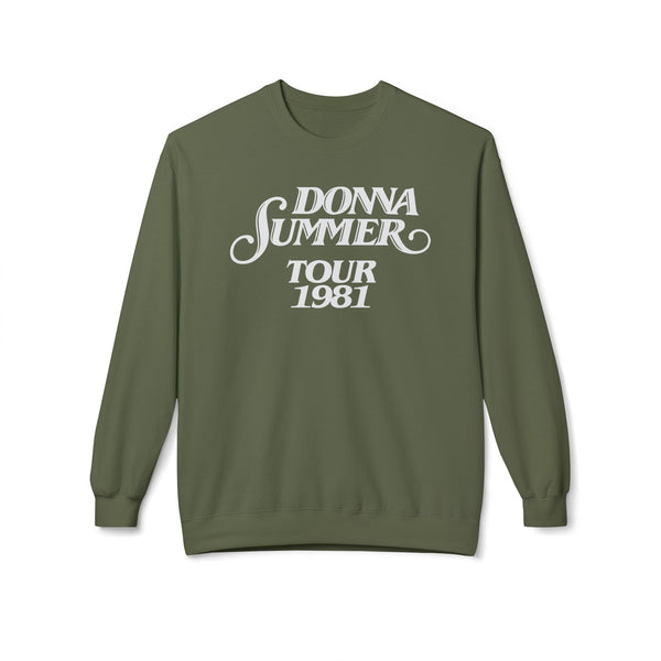 Donna Summer Tour 1981 Sweatshirt Jersey