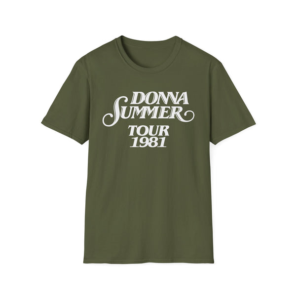 Donna Summer Tour 1981 T Shirt (Mid Weight) | Soul-Tees.us - Soul-Tees.us