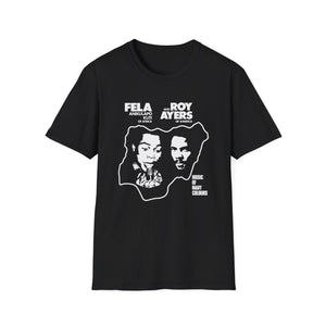 Fela Kuti Roy Ayers T Shirt (Mid Weight) | Soul-Tees.us - Soul-Tees.us