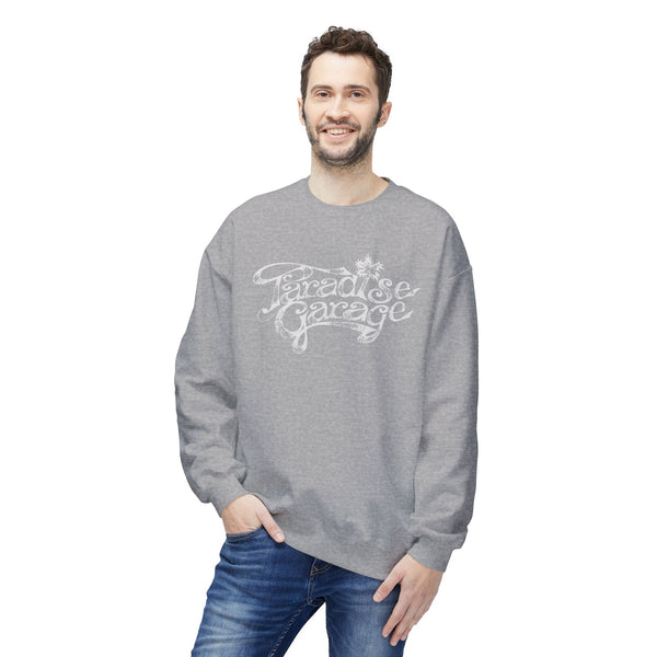 Paradise Garage Sweatshirt Jersey  Distressed Print