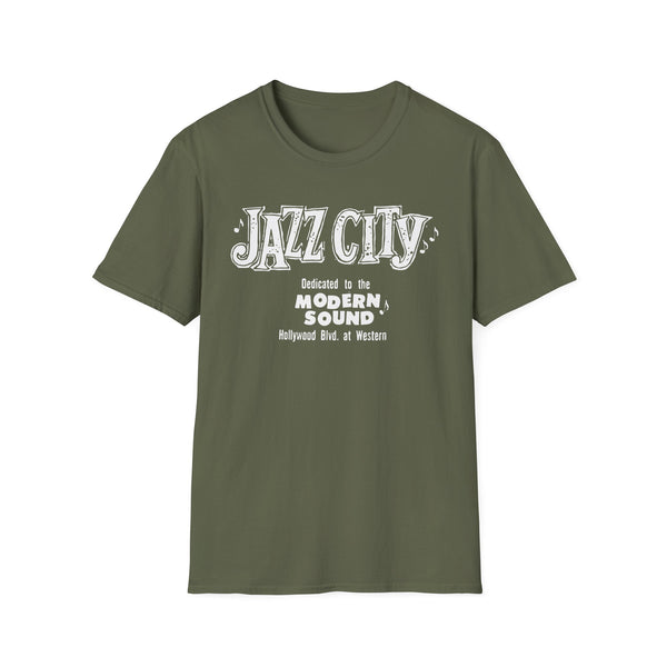 Jazz City T Shirt (Mid Weight) | Soul-Tees.us LA Jazz Club