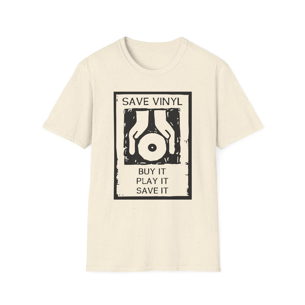 Save The Vinyl T Shirt (Mid Weight) | Soul-Tees.us - Soul-Tees.us