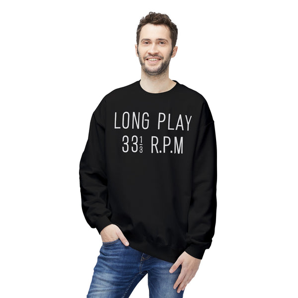 Long Play 33 1/3 RPM Sweatshirt Jersey