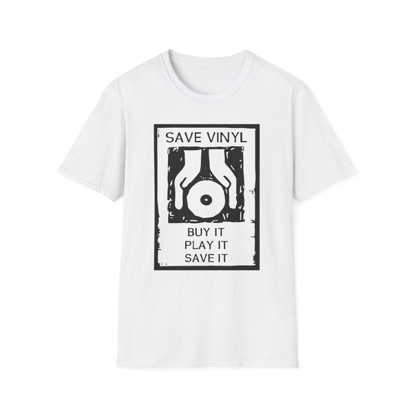 Save The Vinyl T Shirt (Mid Weight) | Soul-Tees.us