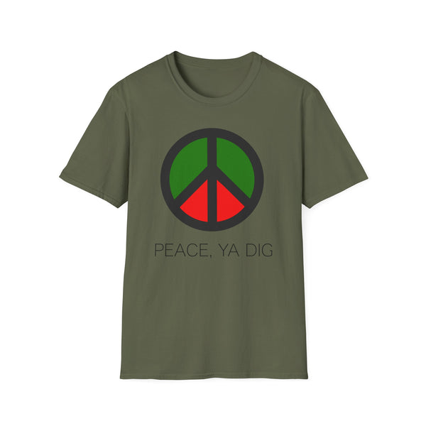 Peace Ya Dig T Shirt (Mid Weight) | Soul-Tees.us