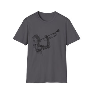 Trumpet Guy T Shirt (Mid Weight) | Soul-Tees.us - Soul-Tees.us