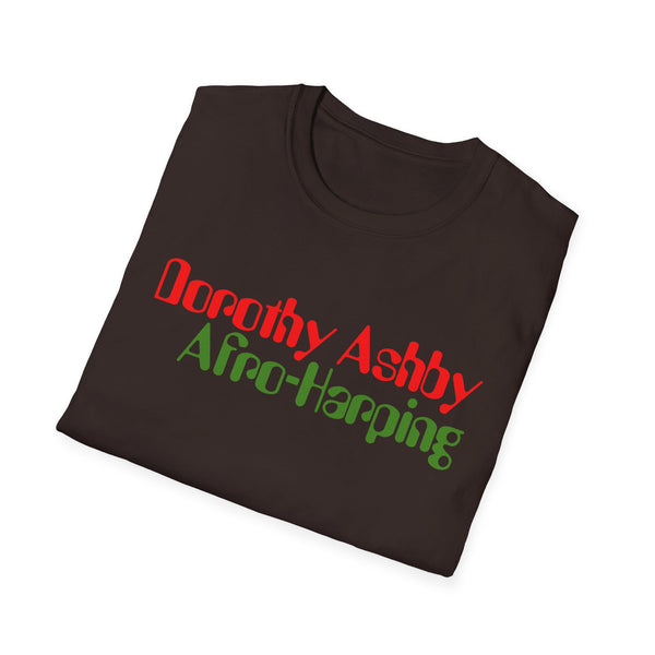 Dorothy Ashby Afro Harping T Shirt (Mid Weight) | Soul-Tees.us