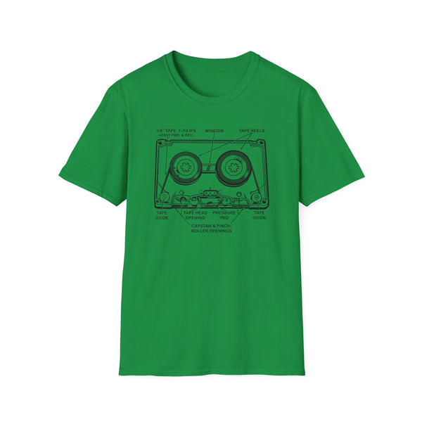 Cassette Tape T Shirt (Mid Weight) | Soul-Tees.us - Soul-Tees.us