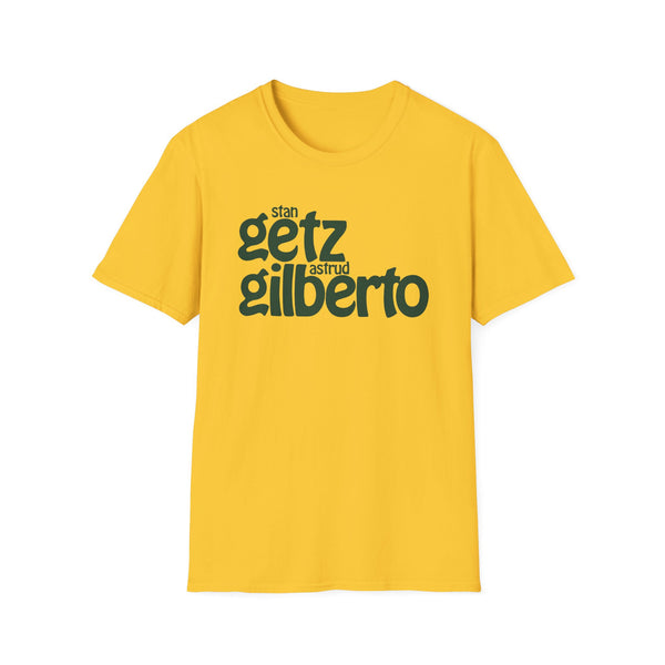 Stan Getz Astrud Gilberto T Shirt (Mid Weight) | Soul-Tees.us