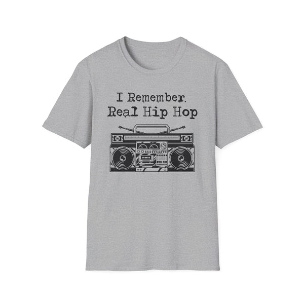 BLACK FRIDAY ONE OFF: I Remember Real Hip Hop T Shirt LARGE | 40% OFF