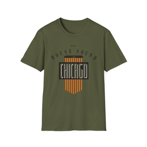 The House Sound of Chicago T Shirt (Mid Weight) | Soul-Tees.us - Soul-Tees.us