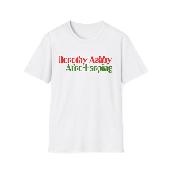 Dorothy Ashby Afro Harping T Shirt (Mid Weight) | Soul-Tees.us