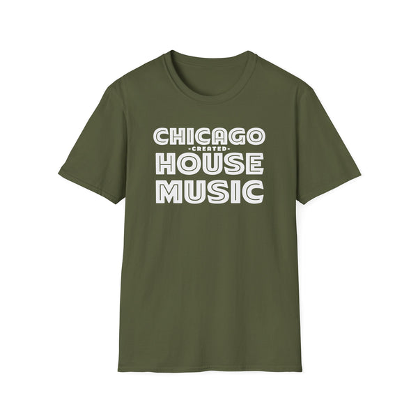Chicago Created House Music T Shirt (Mid Weight) | Soul-Tees.us - Soul-Tees.us