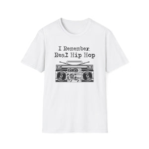 I Remember Real Hip Hop T Shirt (Mid Weight) | Soul-Tees.us - Soul-Tees.us