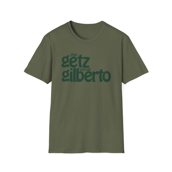 Stan Getz Astrud Gilberto T Shirt (Mid Weight) | Soul-Tees.us