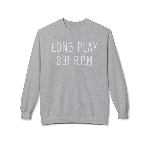 Long Play 33 1/3 RPM Sweatshirt Jersey