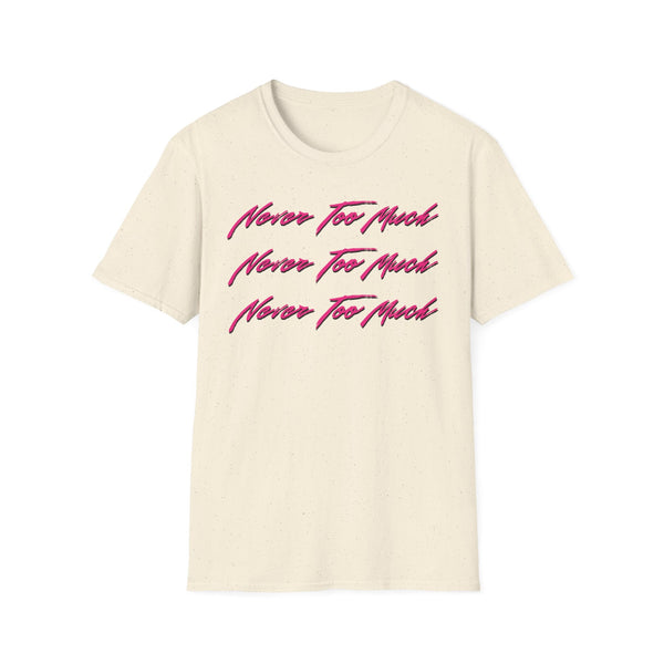 BLACK FRIDAY ONE OFF: Luther Vandross Never Too Much T Shirt MEDIUM | 40% OFF