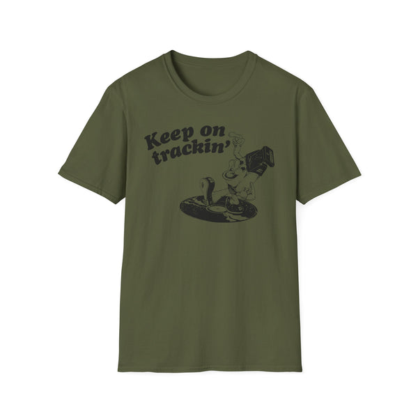 Keep On Tracking T Shirt (Mid Weight) | Soul-Tees.us - Soul-Tees.us