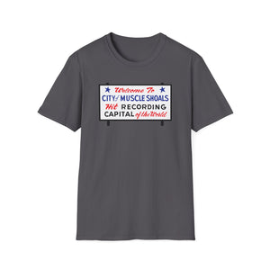 Welcome To Muscle Shoals T Shirt (Mid Weight) | Soul-Tees.us - Soul-Tees.us