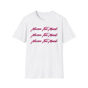 Never Too Much Luther Vandross T Shirt (Mid Weight) | Soul-Tees.us - Soul-Tees.us