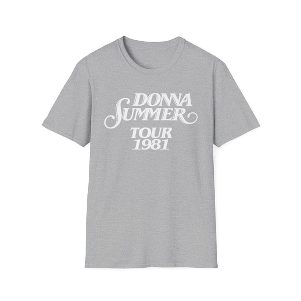 Donna Summer Tour 1981 T Shirt (Mid Weight) | Soul-Tees.us - Soul-Tees.us